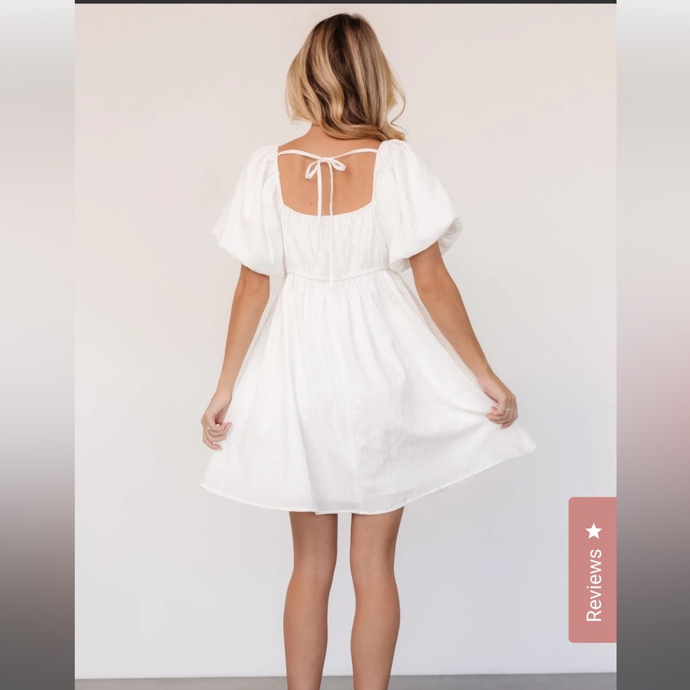 Baltic Born White Mini Dress - Picture 6 of 7